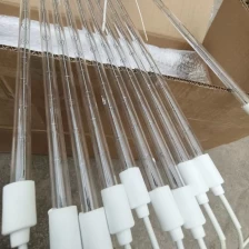China 1500w IR Emitters Golden Coated Tube Infrared Heating Elements Heat Lamp manufacturer