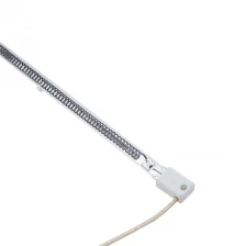 China 1000W 465mm 220V Infrared Heater Lamp for PET Bottle Blowing Machine Carbon Fiber Electric Space Heater manufacturer