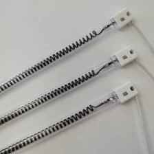 China Electric Heater Element Infrared Heat Lamp 380V 3300W Quartz Infrared Clear Heating Lamp for Paper Drying manufacturer