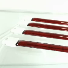 China SK15 Ruby Halogen Infrared Lamp Red Tube Infrared Heating Tube for Dry Paint Equipment manufacturer