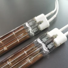 China Wholesales 380V 1500W Shortwave IR Drying Lamps Heaters Halogen Infrared Dryer Lamps for Industrial Heating manufacturer