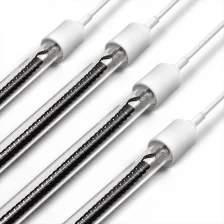 Cina Elemento riscaldante al quarzo da 1000 W 700 mm 220 V Tubo riscaldante al quarzo Riscaldatore a infrarossi in fibra di carbonio Riscaldatore a tubo al quarzo in carbonio produttore