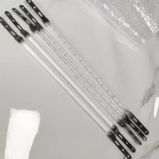 China 1500w 2000w X-Clip Halogen Quartz Heating Tube for Bottle Blowing Machine Shortwave Infrared Lamps Heating Tube manufacturer