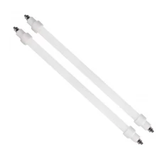 China Iron Chrome Alloy Silk 220V FeCrAL Far Infrared Electric Heating Rod Quartz Tube manufacturer