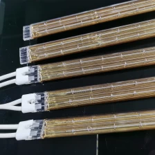 China 3000W Manufacturer Short Wave Double Tube Quartz Halogen Infra Heater Emitter Infrared Heating Drying Lamp manufacturer