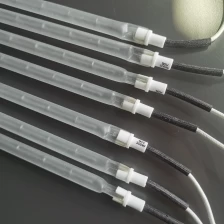 China SK15 High Quality Quartz Tube Heating Resistant Lamp Tube Far Infrared Quartz Heater Lamps manufacturer