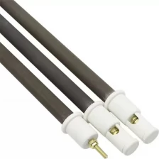 China Elektrisches Heizrohr, schwarzes Siliziumkarbid-Keramik-Wärmerohr, trocken gebrannter Heizstab Hersteller