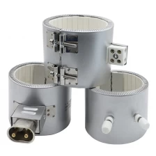 China Injection Molding Machine Ceramic Heating Coil Mica Band Heater Nozzle Electric Heating Coil Immersion Rod Water Heater manufacturer