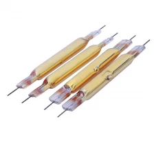 China Fully Gold-plated Halogen Heating Tube Shortwave Infrared Heating Tube Infrared Heat Lamp Industry manufacturer