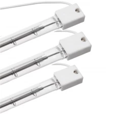 China Infrared Heating Element Halogen lamps Heater Tube Industrial Electrical Heater for Plastic Bottle Blow Molding manufacturer