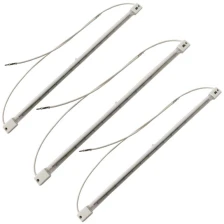 China SK15 Half White Short Wave 1000W Halogen Infrared Heating Lamp for Oven PET Perform manufacturer