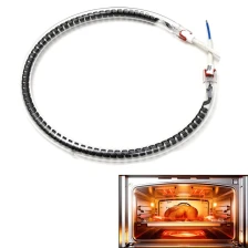 China Food Heat Lamp Infrared Food Warmer Lamp Restaurant Infrared Heating Quartz Halogen Lamp 120 V 1500W manufacturer