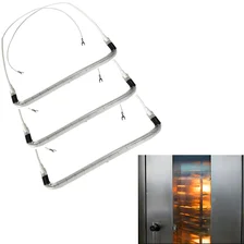 China Customize 400V 3500W Clear Short Wave Halogen Preform Infrared Heating Lamp for Baking Oven manufacturer