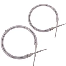 China Infrared Heat Lamp 600W Glass Halogen Heater with White Heating Element manufacturer