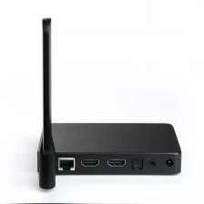 중국 스마트 안드로이드 TV 박스 최고의 TV 박스 HDMI 입력 Realtek RTD1295 제조업체