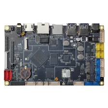 China Placa de vídeo comercial Rockchip RK3568 Quad Core Android 11 com saída 4K, processamento NPU AI e suporte a vários sistemas operacionais fabricante