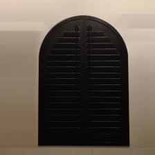 China Special-shaped shutter window,black shutter,China supplier manufacturer