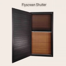 China huasheng window shutter product,Anti-mosquito window screen shutter manufacturer