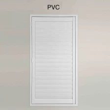 China PVC window shutter,huasheng shutter factory manufacturer