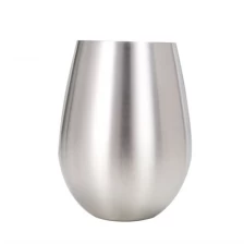 porcelana Forma de huevo Copa de vino tinto Fabricante China, Vasos de vino de acero inoxidable Proveedor China fabricante