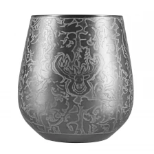 China China stainless steel etched deer heads pattern wine tumbler manufacturer manufacturer