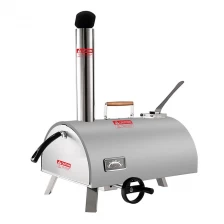 China Semi Auto Quickly Bake Pizza Oven Stainless Steel Pizza Grill Oven manufacturer