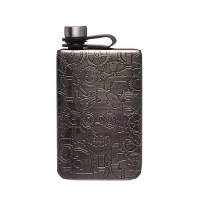 China New Design Unique 18/8 Stainless Steel Whiskey Liquor Hip Flasks For Party Wedding manufacturer