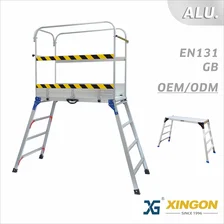 Chine XG-118A/AH 【ALUMINIUM】 Échelle de plate-forme de travail fabricant
