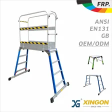 Chine XG-118F 【FIBRE DE VERRE】 Échelle de plate-forme de travail fabricant