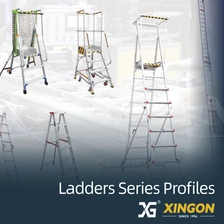 China 【ALUMINUM PROFILE】 Ladders Series Profiles manufacturer