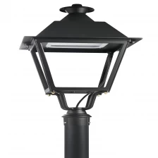China Ymled6136a Europa Style Classical Post Top LED Garden Licht 30W/40W/55W fabrikant