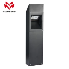 الصين YM6246 الصين المورد الألومنيوم LED بولارد ضوء الإضاءة في الهواء الطلق الصانع