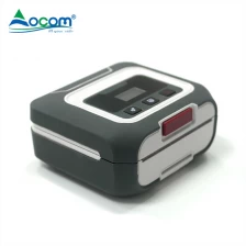 China 3 inch Mini Pocket Bluetooth Thermal Label Printer 2600mAh Battery manufacturer