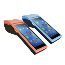 الصين (POS-Q2) شاشة لمس عالية الدقة 5.5 بوصة محمولة باليد ذات أسنان زرقاء تعمل بنظام أندرويد مع NFC للخيار الصانع