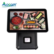 Cina POS-H151/H156 Corpo macchina bianco da 15,6 o 15,1 pollici o corpo macchina nero Corrispondenza colori telaio arancione o blu Finestra di supporto o Andorid Tutto in un solo tocco POS terminale produttore