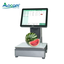 Chine POS-S002 15.1 Inches Barcode Scale Label Printing Scale Digital - COPY - n93ndc fabricant