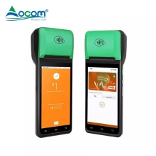 China (POS-T2)OCOM special model 3g+16g deca-core supermarket nfc mini touch handheld pos terminal fingerprint cashier pos system manufacturer