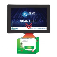 Cina (POS-OCPC-001) risoluzione 1280 * 800 wifi 10.1 pollici VESA supermercato terminale pos offline controllo prezzo Android produttore