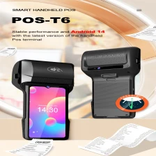 China 6.5'' mobile POS terminal, with 80mm thermal printer, Android 14 GMS certified - COPY - 18lj7g fabricante