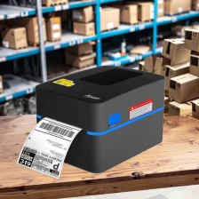 China OCOM Brand 4inch Thermal Direct Label Printer with Auto Cutter manufacturer