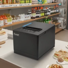 China 80mm Desktop Receipt Printer Machine Support 48mm or 80mm Adjustable Paper Separator manufacturer