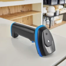 porcelana OCOM 2D Handheld Wireless Barcode Scanning Gun Gun Wired USB Bar QR Código Reader Tienda de supermercados de supermercado fabricante