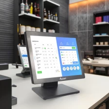 China Commercieel 15,1 inch allemaal in één POS Eindscherm POS Kassa voor de detailhandel fabrikant