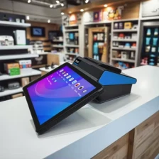 الصين وقت عمل طويل في وضع الاستعداد 11 بوصة أندرويد نقاط البيع ماكينة تسجيل المدفوعات النقدية الكل في واحد الصانع