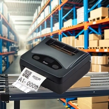 China 3 Zoll für Thermo-Barcode-Etikettendrucker mit 2600-mAh-Lithium-Akku, tragbar und IOS/Android-kompatibel Hersteller