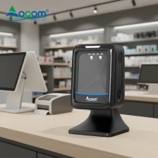 Cina OCBS-T288 OCOM Nuova copertura di scansione grandangolare 1D 2D per i negozi al dettaglio dei supermercati POS Lettore di codici a barre montato produttore
