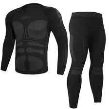China S-SHAPER Thermo-Unterwäsche für Herren, mit Fleece gefüttert, Performance-Fleece, taktisches Sport-Shapewear-Thermo-Set Hersteller