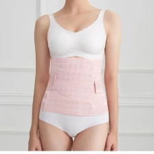 China S-SHAPER Women Tummy Control Belly Waist Belt Abdominal Slimming Body Shaper Postpartum Recover Waist Trainers manufacturer
