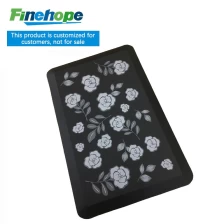 China PU Kitchen Floor Mat Office Working Place Eco-friendly Indoor mats China Manufacturer Non-toxic Washable Laundry Foot Floor Mat manufacturer