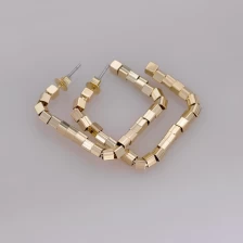 China Heißeste Schmuck-Mode-geometrischer Hoop-Ohrring. Hersteller